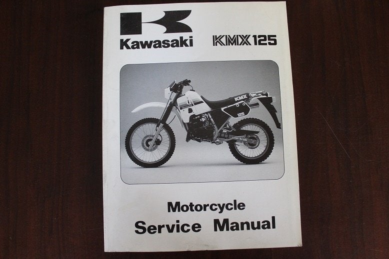 Kawasaki KMX125 1986-1995 motorcycle service manual KMX 125, Ophalen of Verzenden, Kawasaki