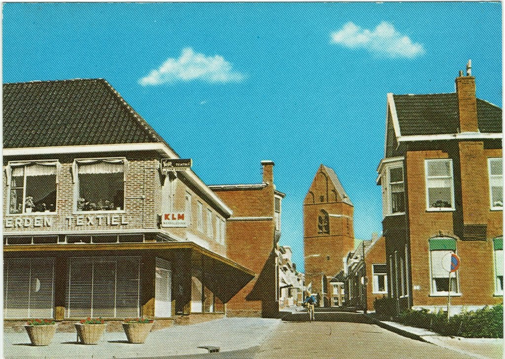 Loppersum – Hogestraat., Ophalen of Verzenden, 1960 tot 1980, Ongelopen, Groningen