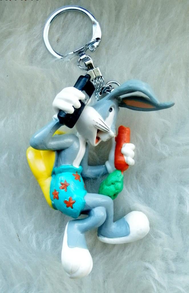 Sp170 sleutelhanger bugs bunny 1998 --, Ophalen of Verzenden, Gebruikt