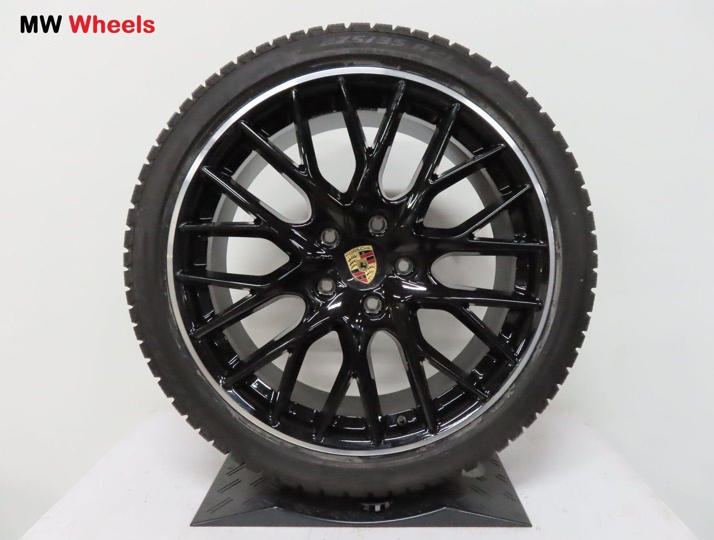 Originele Porsche Panamera 971 21 inch velgen winterbanden, Auto-onderdelen, Banden en Velgen, Gebruikt, -, -, Banden en Velgen