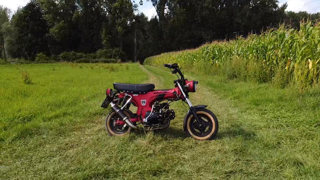 Honda Dax skyteam 50cc, Overige modellen, Maximaal 45 km/u, Ophalen of Verzenden, Zo goed als nieuw