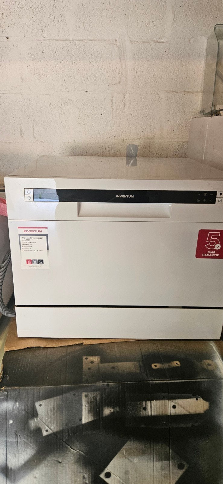 Inventum vaatwasser tafelmodel, Witgoed en Apparatuur, Vaatwasmachines, Ophalen, Minder dan 85 cm, Minder dan 10 liter, Energieklasse A of zuiniger