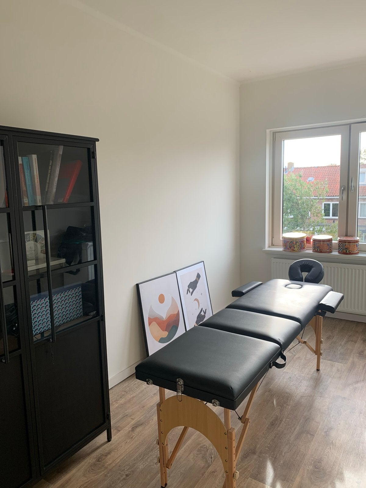 Behandeltafel (opvouwbaar - hoes erbij), Ophalen, Zo goed als nieuw, Massagetafel
