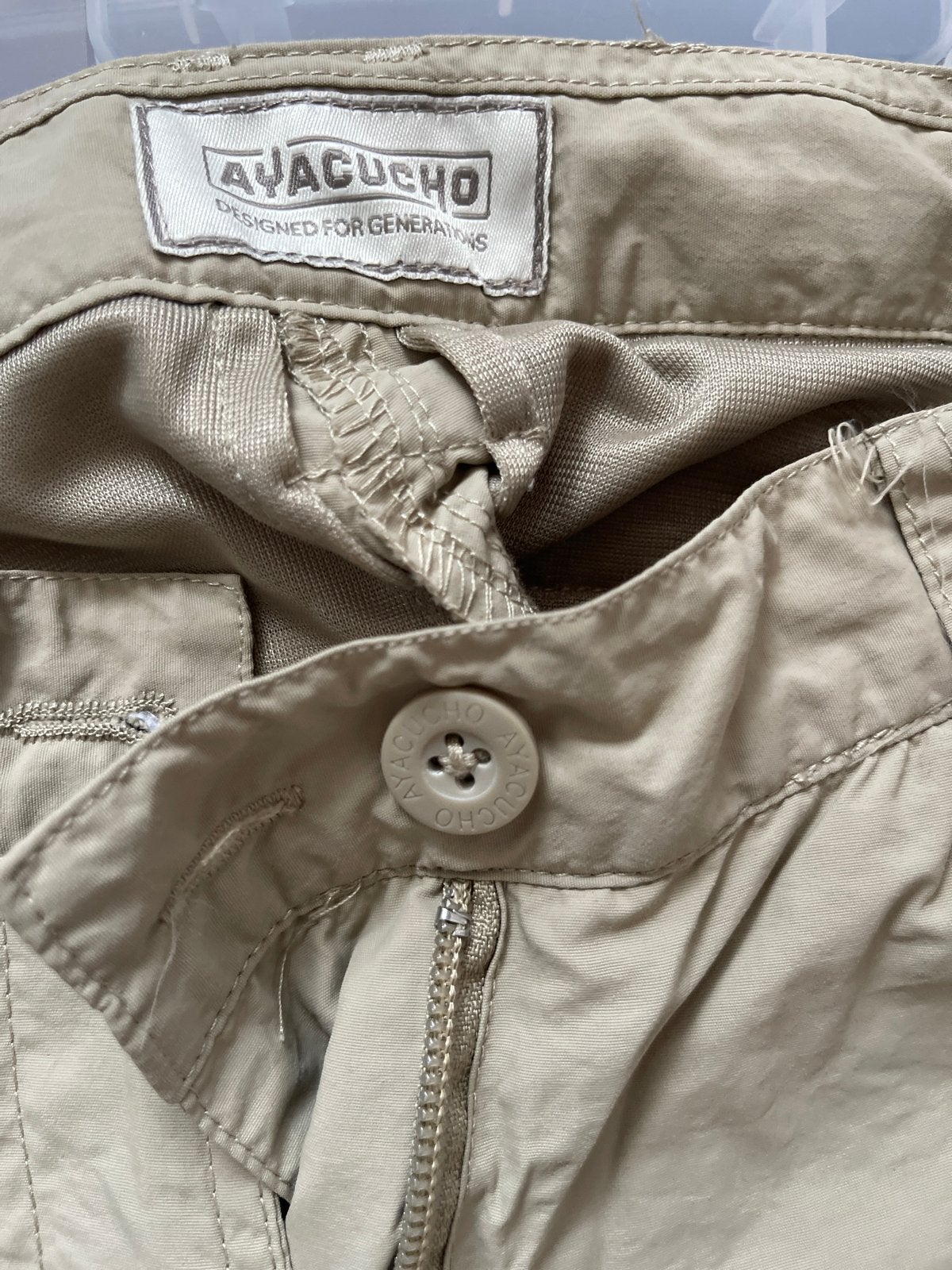 Nieuw Ayacucho afritsbroek, maat 34 (XS), beige, Ophalen, Beige, Maat 34 (XS) of kleiner, Lang