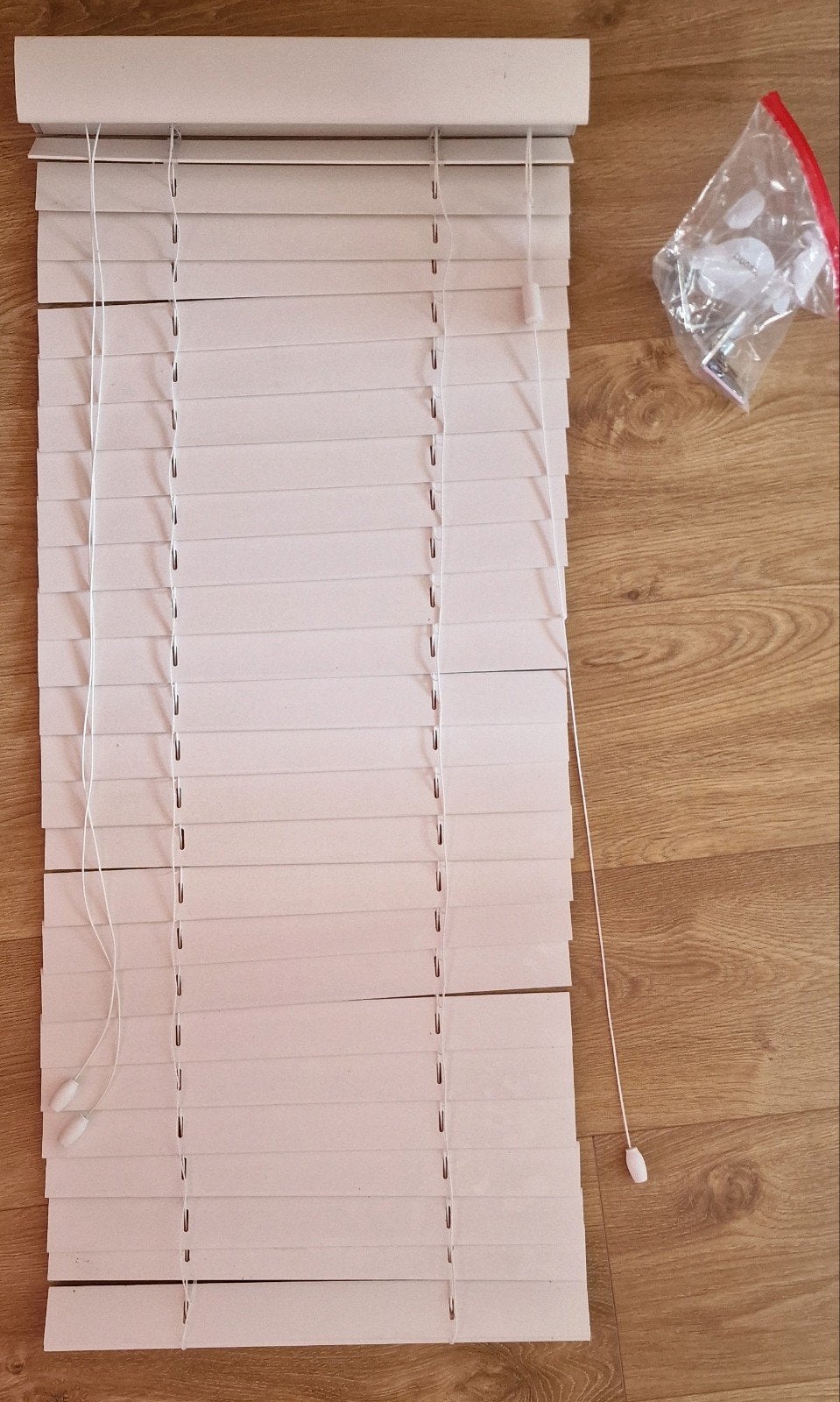 luxaflex wit hout 105x50.5 cm, Ophalen, Jaloezie, Gebruikt, Wit