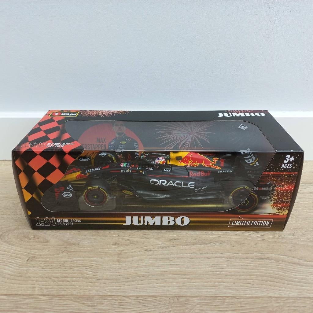 Jumbo Max Verstappen raceauto RB 19 uit 2023., Ophalen of Verzenden, Nieuw, Formule 1