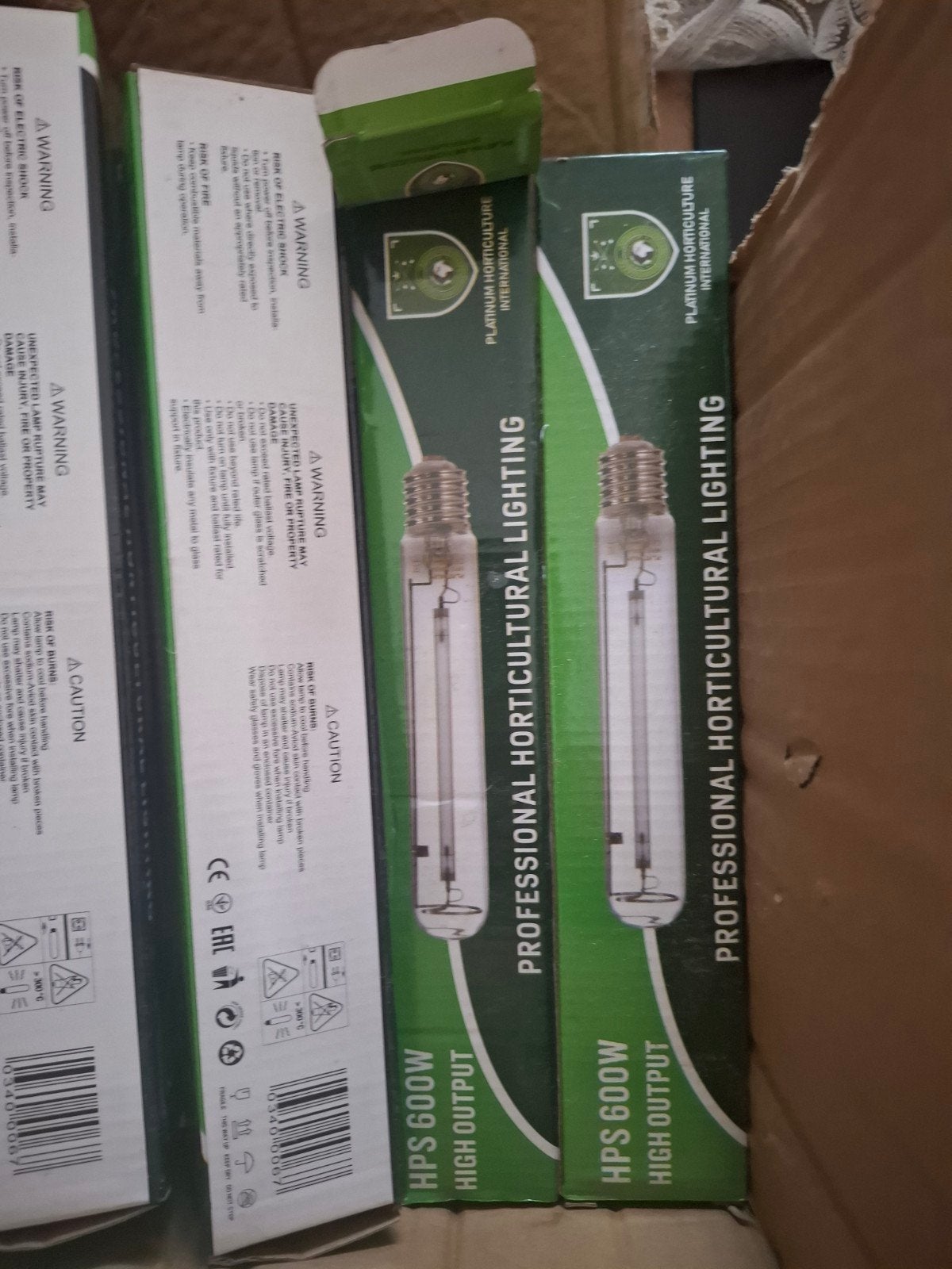 11x HPS 600W High Output kweeklampen, Ophalen of Verzenden, Nieuw, Overige merken