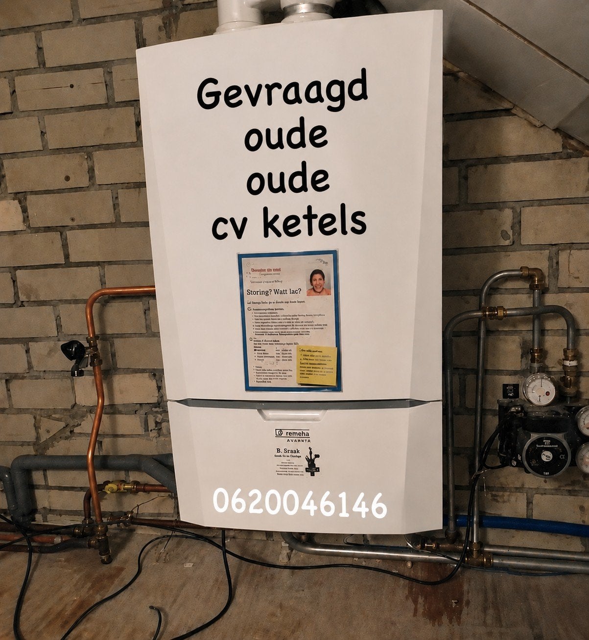 Gevraagd oude cv ketels, Doe-het-zelf en Verbouw, Ophalen
