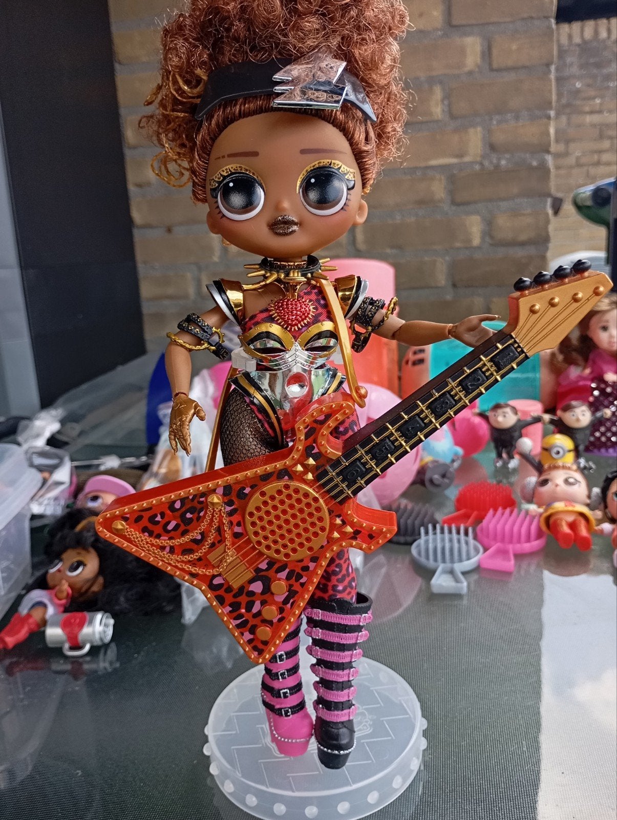 LOL Surprise OMG Remix Rock Bhad Gurl pop met gitaar, Ophalen of Verzenden