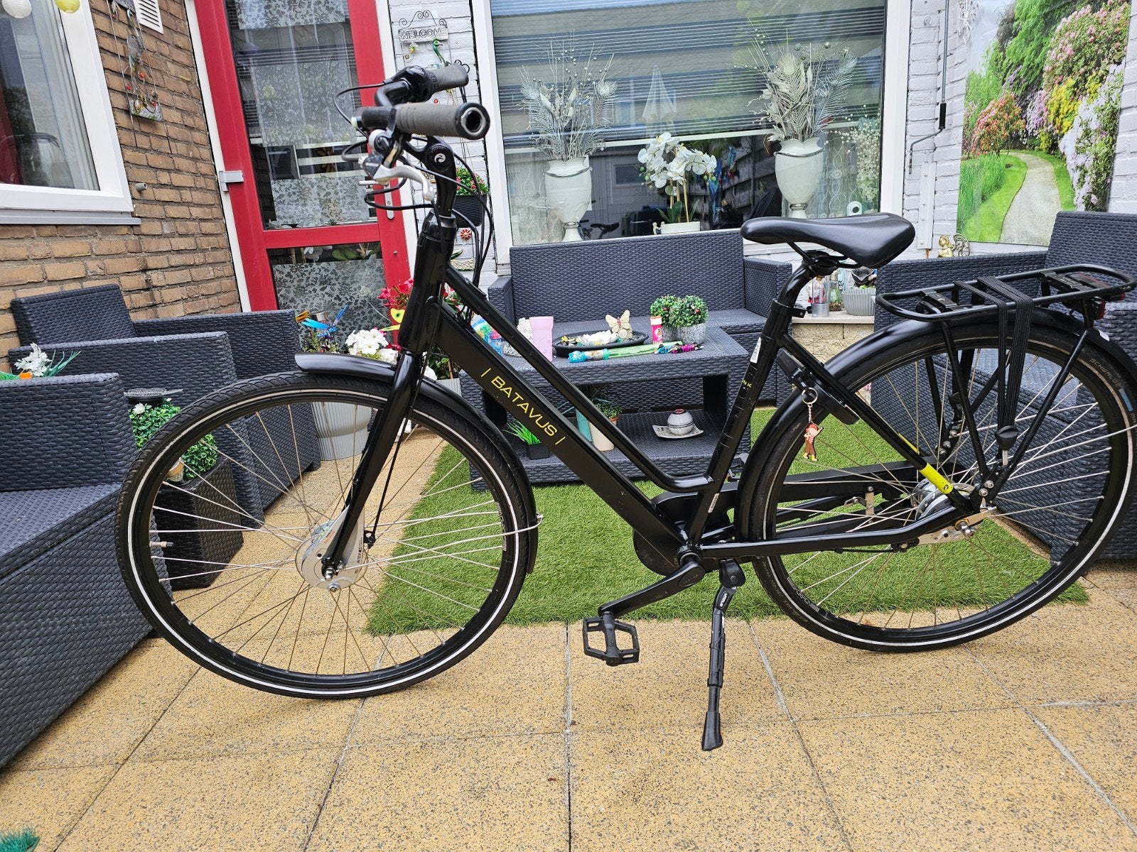 Damesfiets Batavus Fonk 28 inch 3 versnellingen, naafdynamo, Ophalen, 47 tot 50 cm, Versnellingen, Batavus