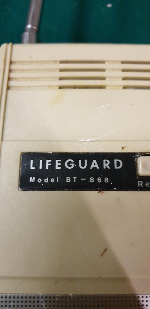 Life guard radio control emergency alarm vintage, Verzamelen, Retro, Ophalen of Verzenden