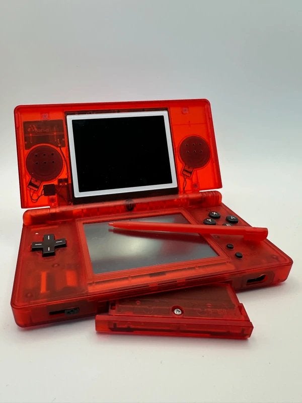 Nintendo DS Lite (Refurbished & USB-C), Ophalen of Verzenden, Refurbished, Rood, DS Lite