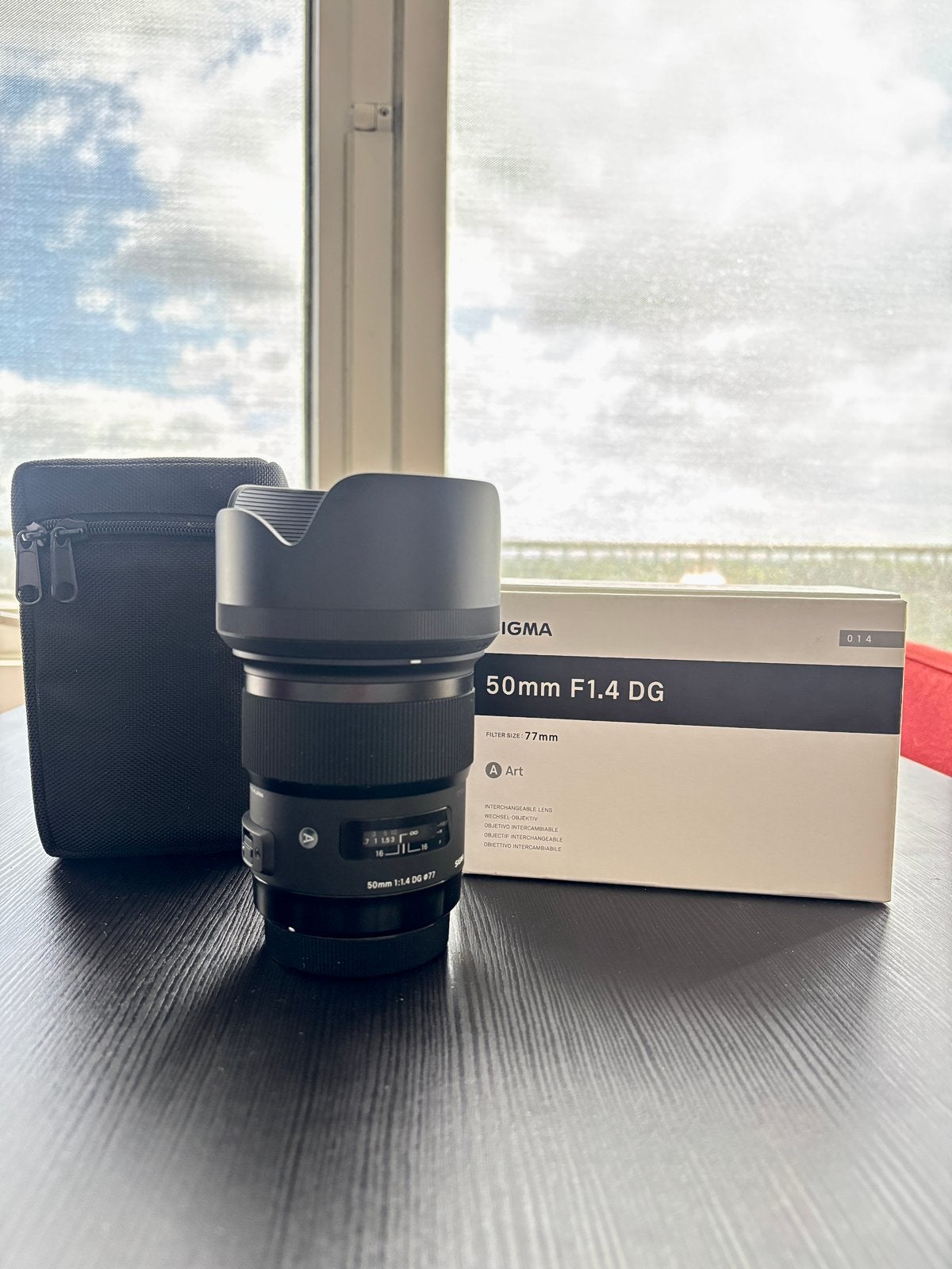 Sigma 50mm F1.4 Art Canon EF | Doos + Etui, Audio, Tv en Foto, Fotografie | Lenzen en Objectieven, Ophalen of Verzenden, Zo goed als nieuw