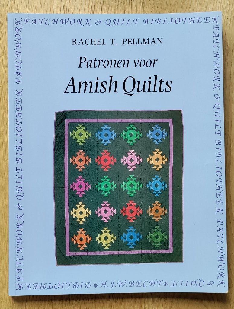 Patronen voor Amish Quilts, Ophalen of Verzenden, Zo goed als nieuw, Rachel T. Pellman, Borduren en Naaien