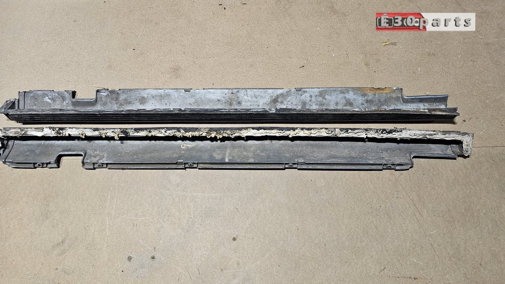 Sideskirt set VFL BMW 3 serie E30 325IX -09/1987, Gebruikt, -, Ophalen of Verzenden, Bumper