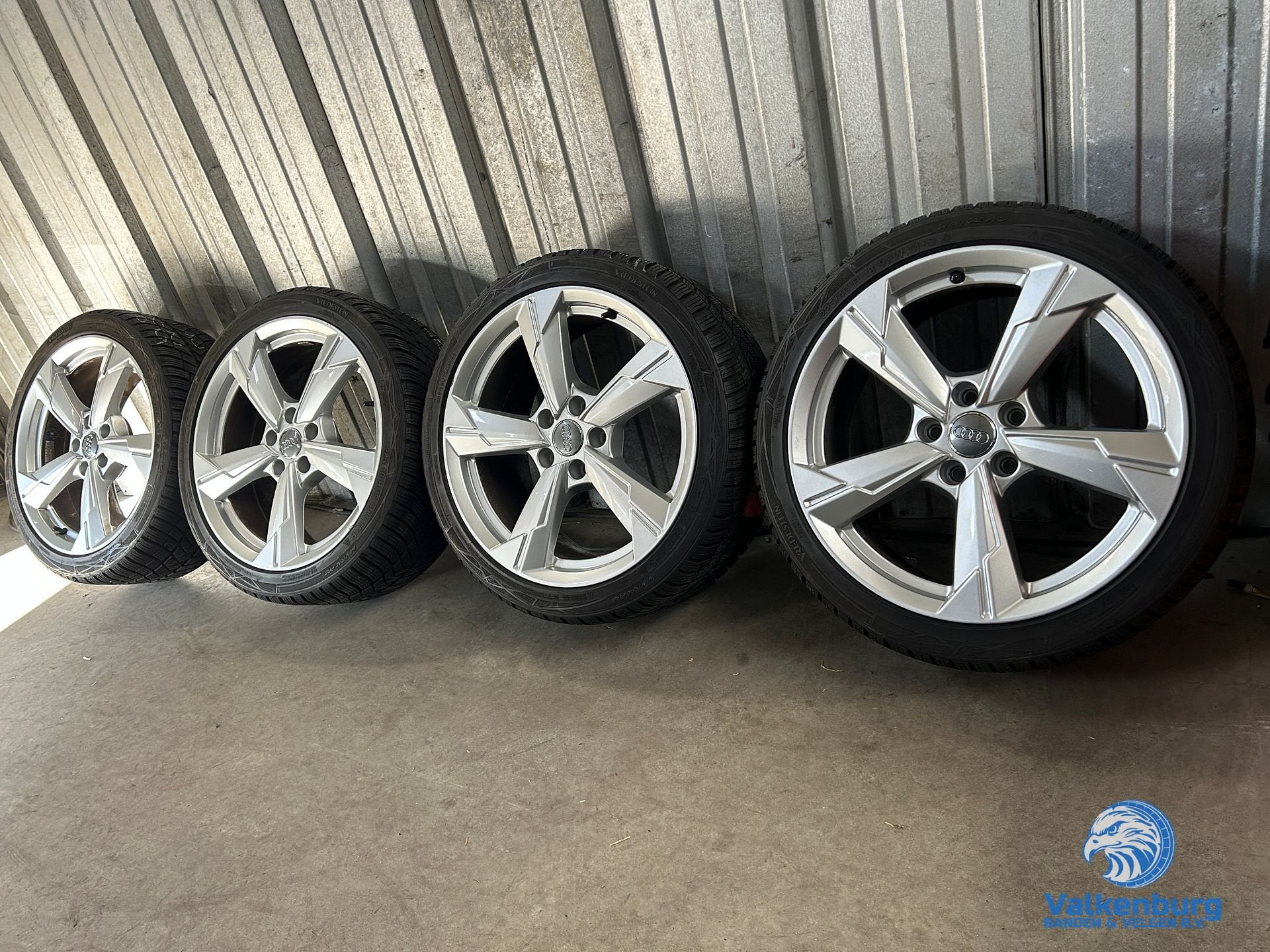 8mm! Originele Audi A3 18 inch Rotor velgen 5x112 winterband, 18 inch, Gebruikt, -, -
