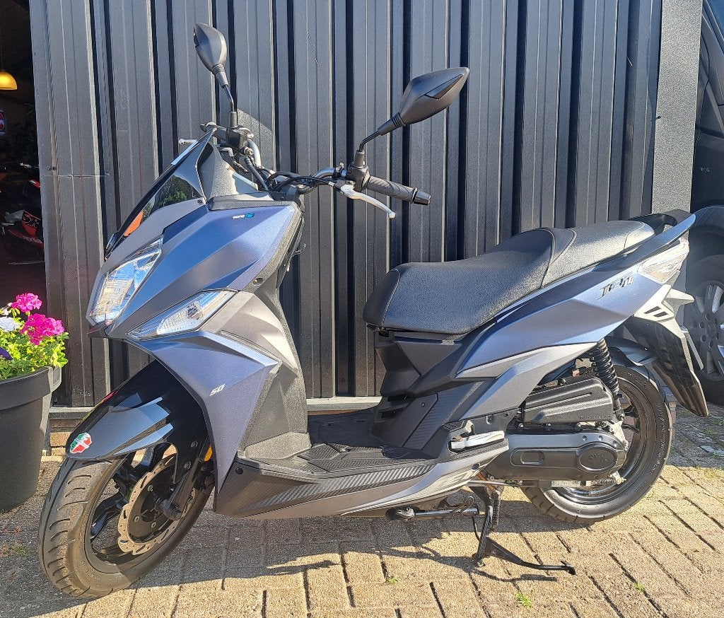 Sym Jet 14 bromscooter Sub Marine Blue, Fietsen en Brommers, Scooters | SYM, Ophalen, Zo goed als nieuw, Benzine, Fiddle