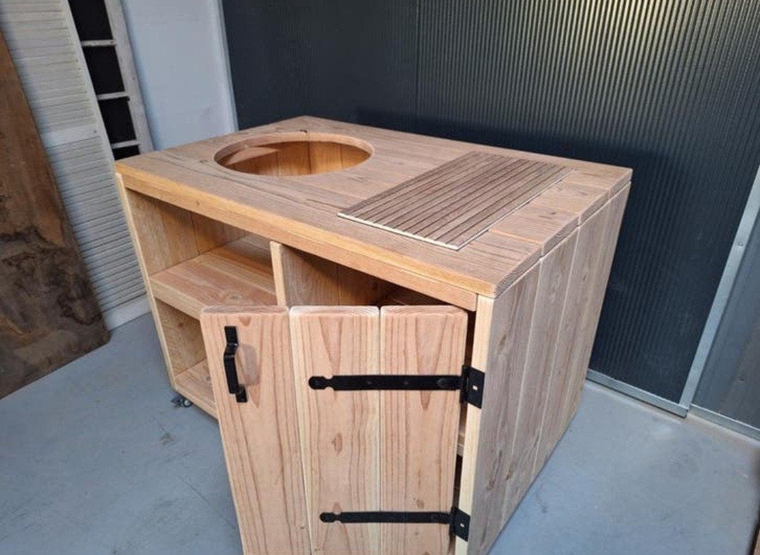 Douglas buitenkeuken Kamado Boretti basterd Bbq🍖🥩🥓🍔, Tuin en Terras, Buitenkeukens, Ophalen of Verzenden, Nieuw, Houtskool