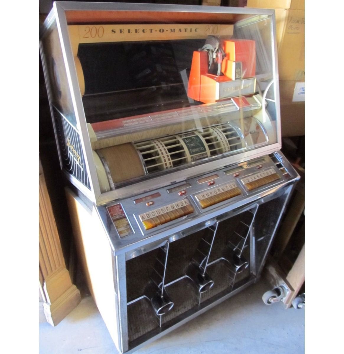Gezocht ongerestaureerde Jukebox Seeburg, AMI, Ophalen, 1950 tot 1960, Ami