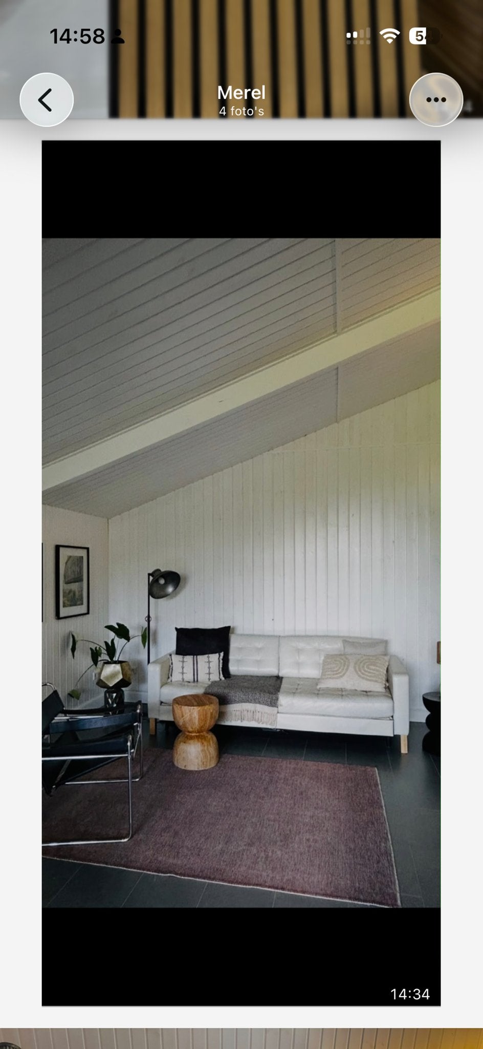 IKEA slaapbank 2-persoons, Ophalen, Gebruikt, Tweepersoons, Crème