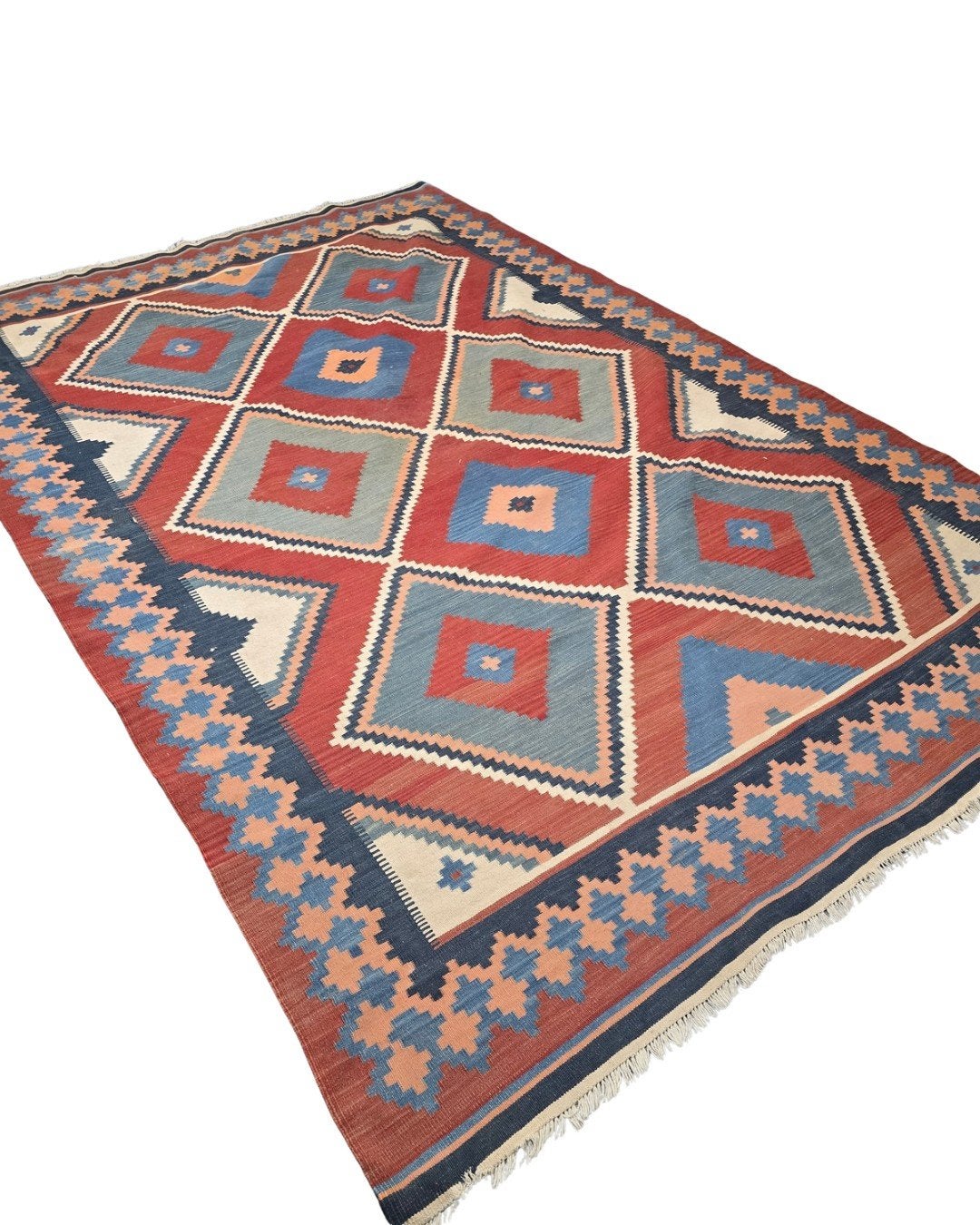 Perzisch tapijt Uitverkoop Verassend betaalbaar, 1185VB, Blauw, De handelmaatschappij, 200 cm of meer