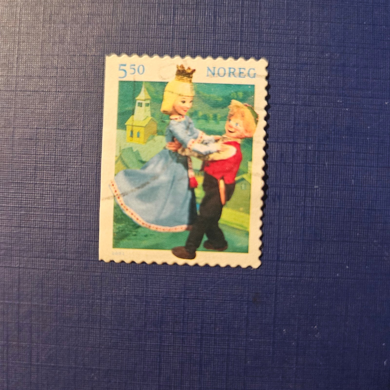 Noorwegen nr 1432Dl, Postzegels en Munten, Postzegels | Europa | Scandinavië, Ophalen of Verzenden, Noorwegen, Gestempeld