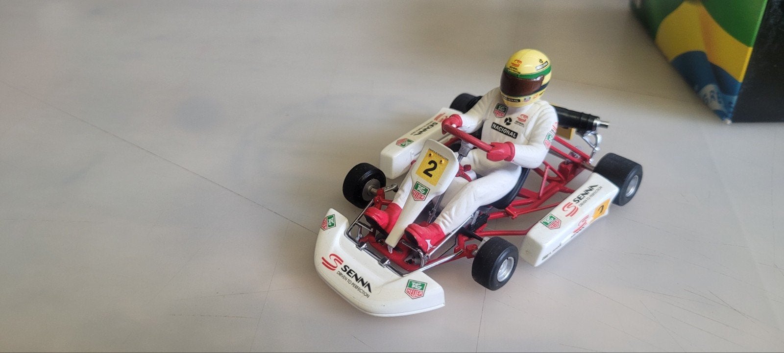 Minichamps Ayrton Senna Kart Paris_Bercy 1993, Ophalen of Verzenden, Zo goed als nieuw, Overige typen, MiniChamps