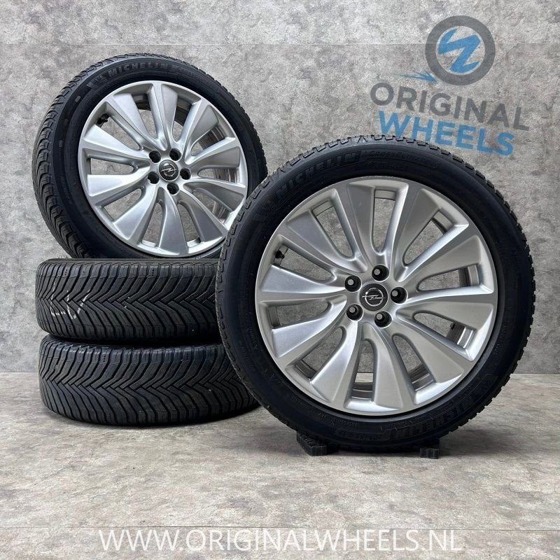 19 inch originele velgen + allseason banden Opel Grandland X, Auto-onderdelen, Banden en Velgen, 19 inch, Gebruikt, -, -