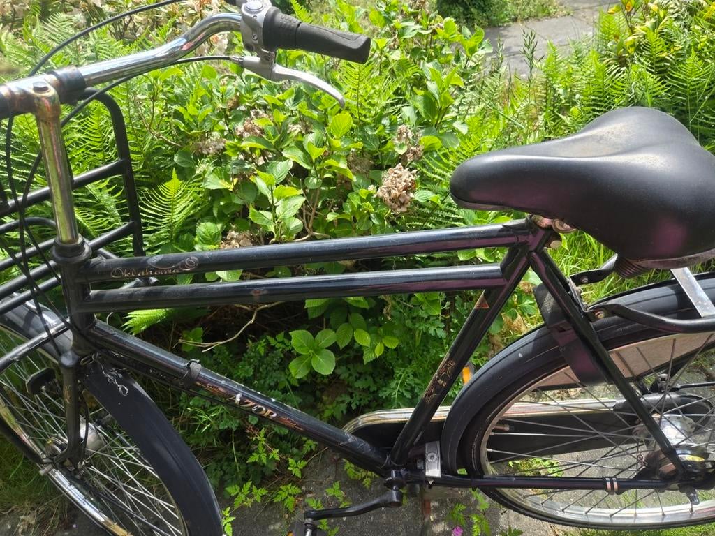 Azor transportfiets met voordrager, Overige merken, Versnellingen, Ophalen of Verzenden, Trommelrem