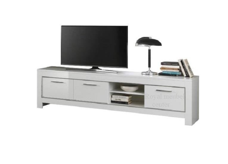 Tv Tafels hoogglans zwart wit marmer lengte 207cm SALE---, Ophalen, Nieuw, 25 tot 50 cm, Minder dan 100 cm