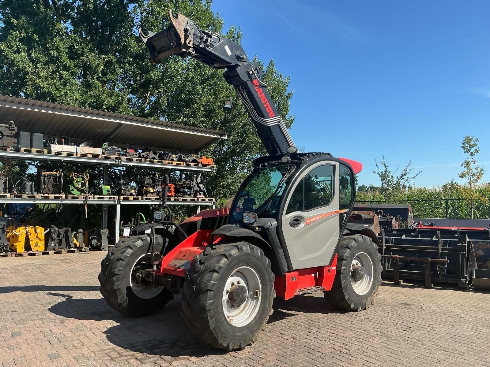 2019 Manitou MLT635-140 V+ Verreiker, Kraan