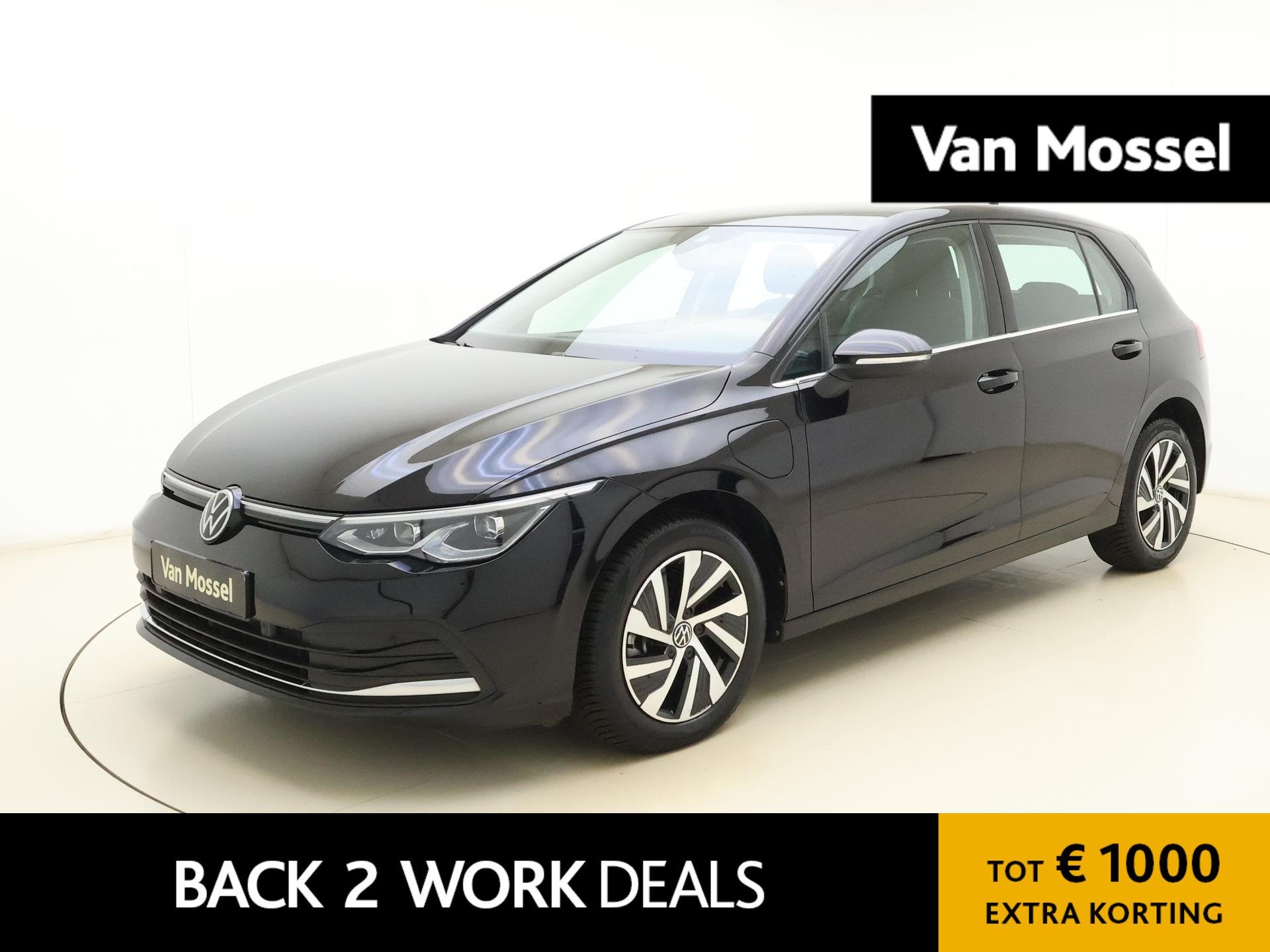 Volkswagen Golf 1.4 eHybrid Style | Apple Carplay / Android, 12 maanden, Gebruikt, 4 cilinders, Zwart