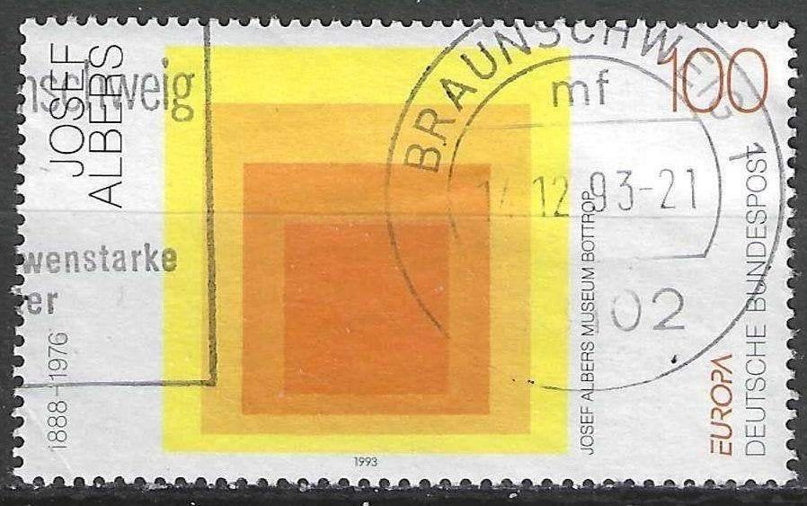 Duitsland Bundespost 1993 - Yvert 1505 - Europa  (ST), Verzenden, BRD, Gestempeld