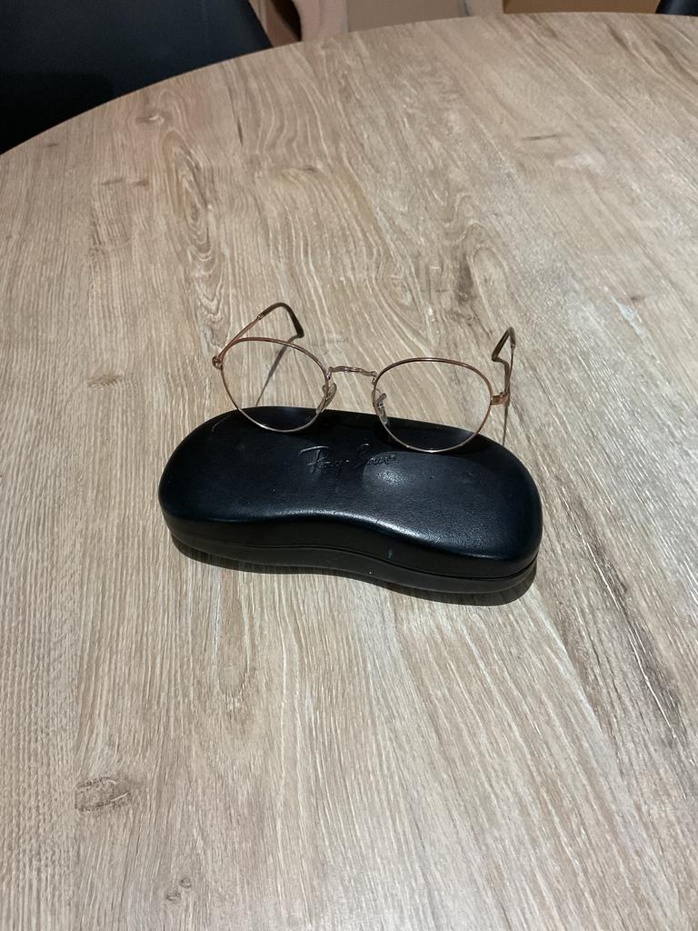 Ray-Ban rosé goud rond montuur - Zo goed als nieuw, Ophalen of Verzenden, Zo goed als nieuw, Ray-Ban, Roze
