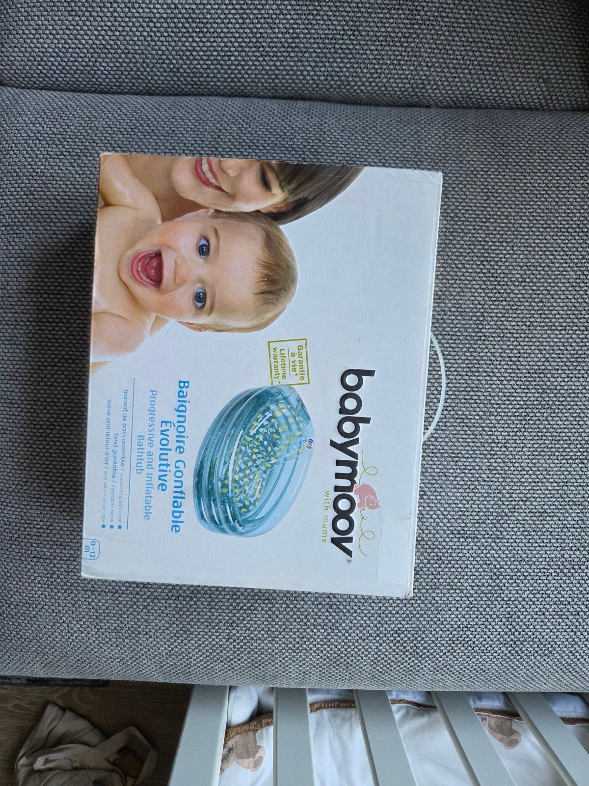 Babymoov Opblaasbaar Babybadje Evolutionair 0-12 maanden, Kinderen en Baby's, Badjes en Verzorging, Ophalen of Verzenden, Nieuw