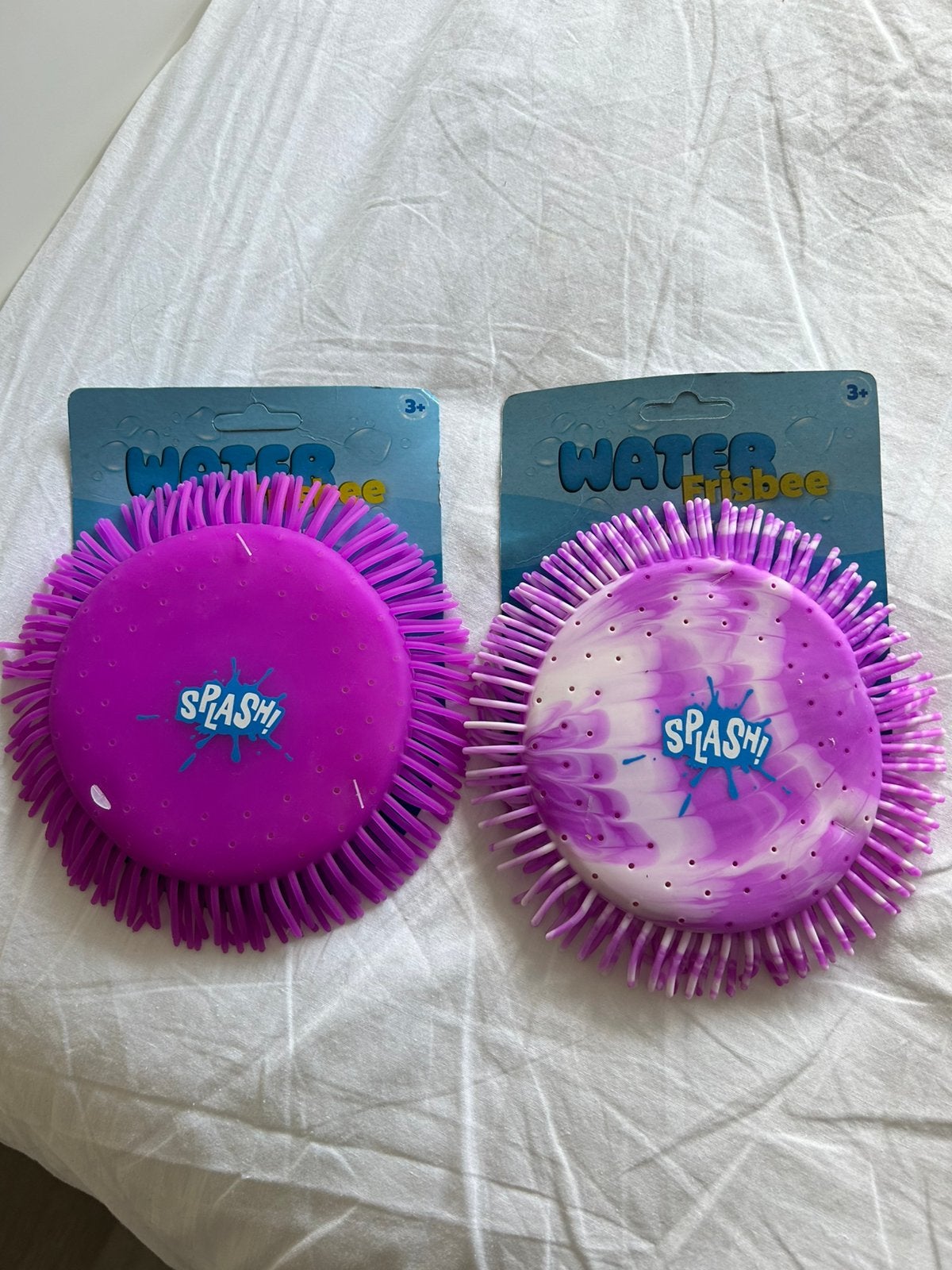 2 nieuwe rubber frisbees te koop, Ophalen of Verzenden, Zo goed als nieuw