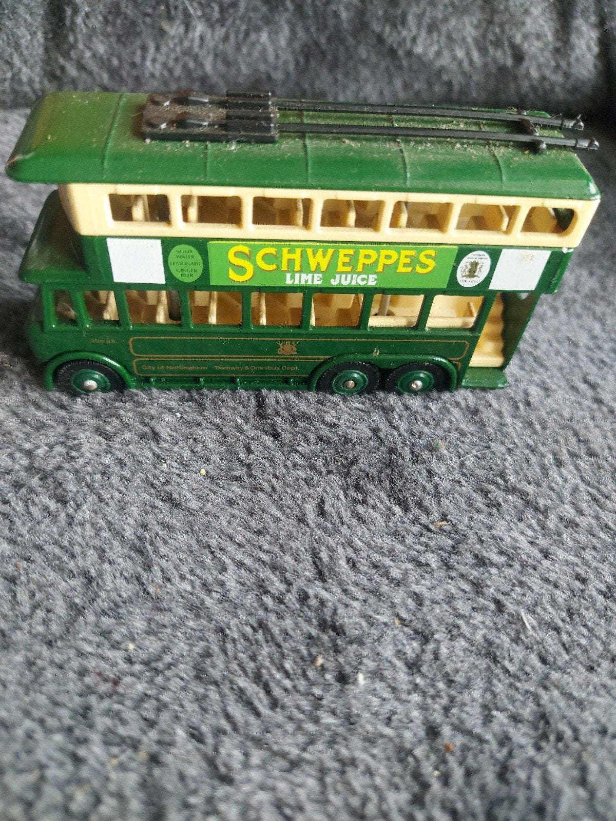 Oxford Die-Cast Tram - Schweppes Lime Juice, Ophalen of Verzenden, Gebruikt, Auto's