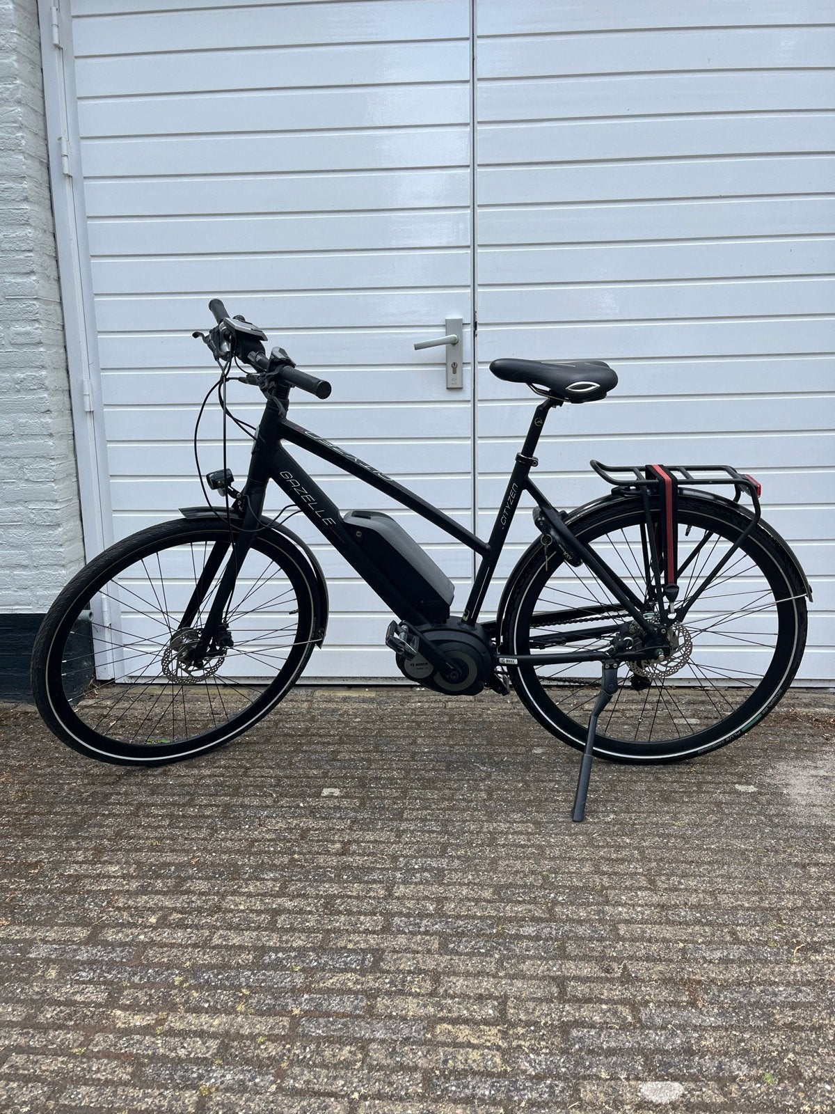 Gazelle Cityzen C8 e-bike, 53 cm, zwart mat, 2017, Ophalen, Gebruikt, 51 tot 55 cm, 50 km per accu of meer