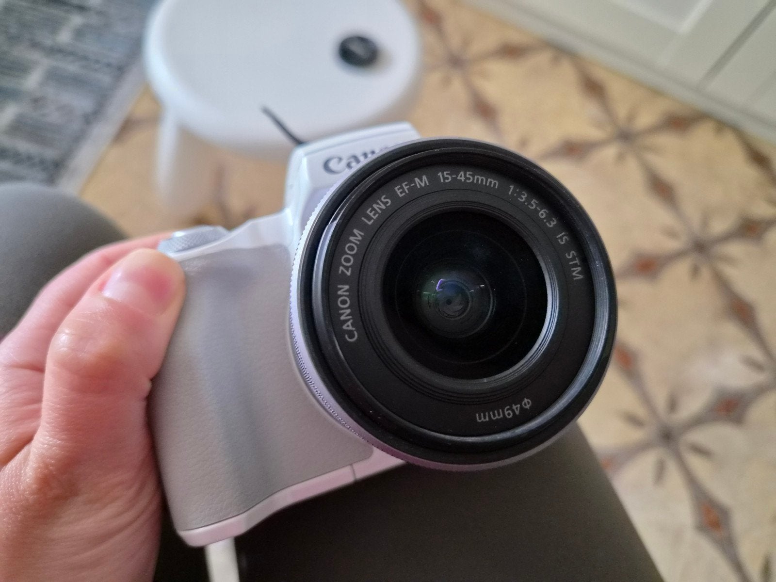 Nieuwe Canon EOS M50 met EF-M 15-45mm lens, Canon, Compact, Nieuw, Ophalen of Verzenden