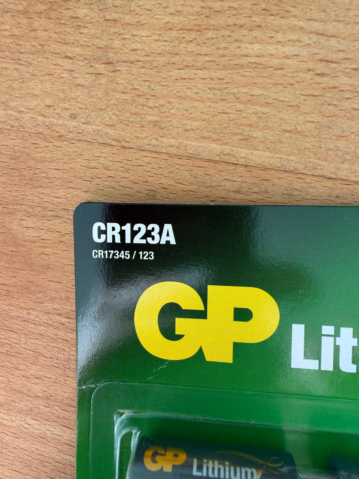GP CR123A Lithium Batterijen - 10 stuks, Audio, Tv en Foto, Ophalen of Verzenden, Nieuw