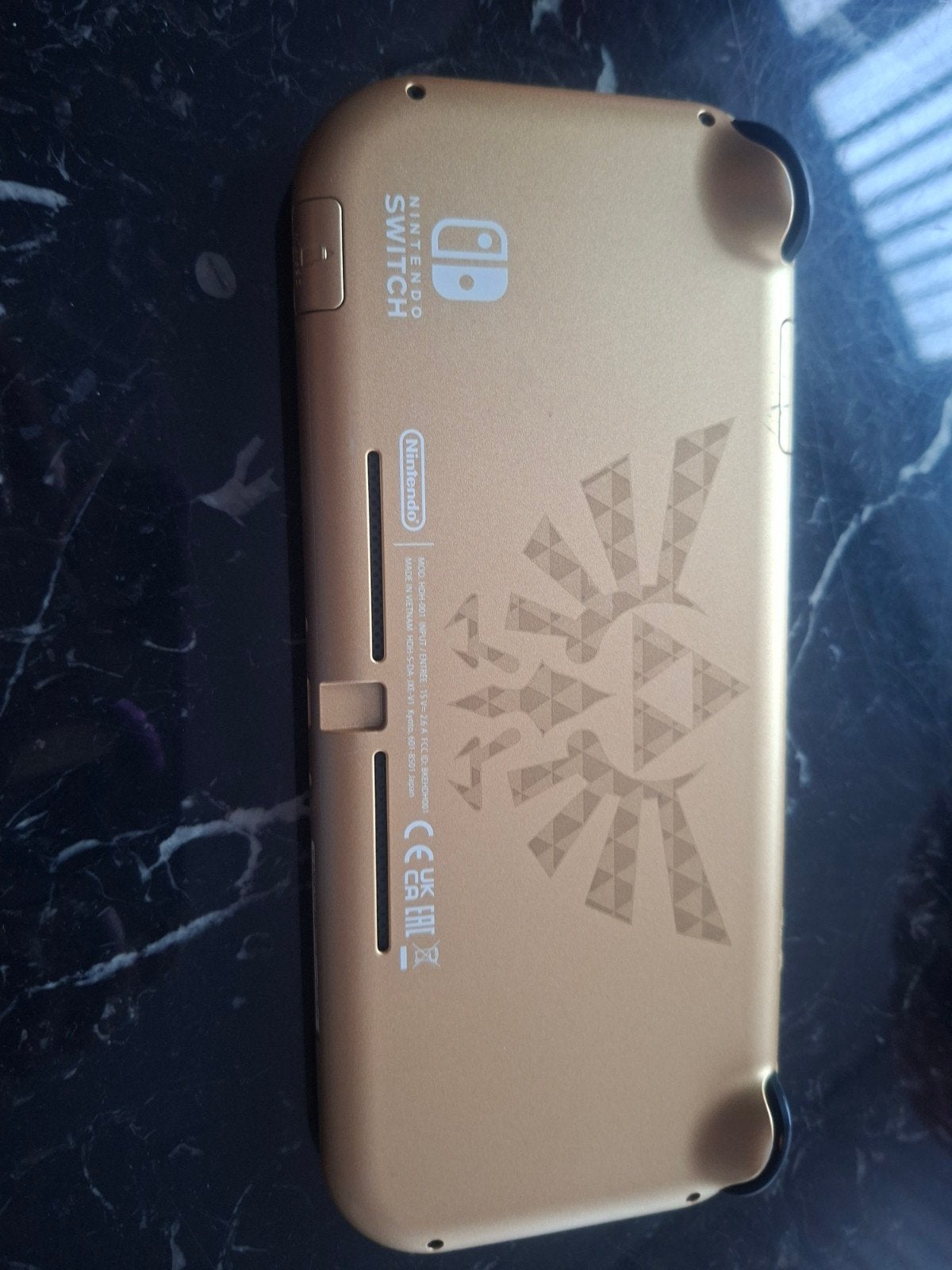 Nintendo Switch Lite Zelda Edition, Spelcomputers en Games, Spelcomputers | Nintendo Switch Lite, Ophalen, Geel, Zo goed als nieuw