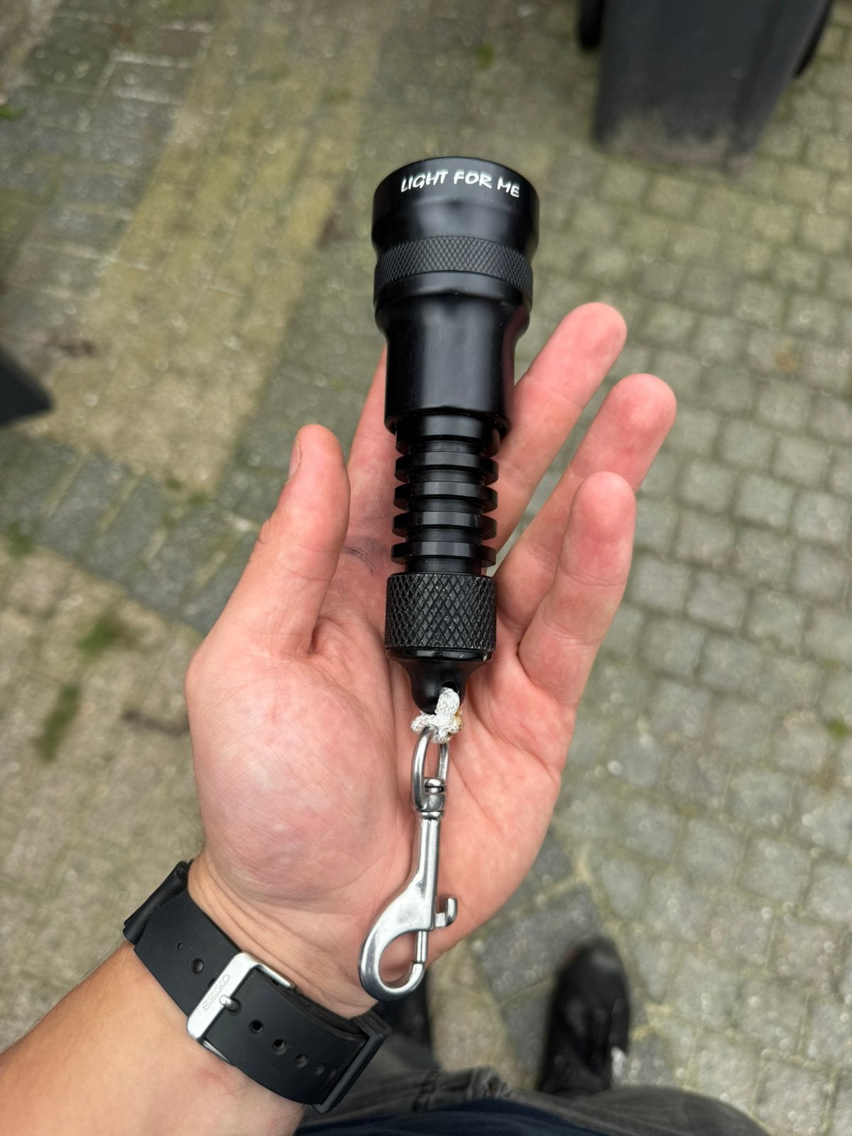 Lightforme duiklampje inc lader, Ophalen of Verzenden, Zo goed als nieuw, Duiklamp