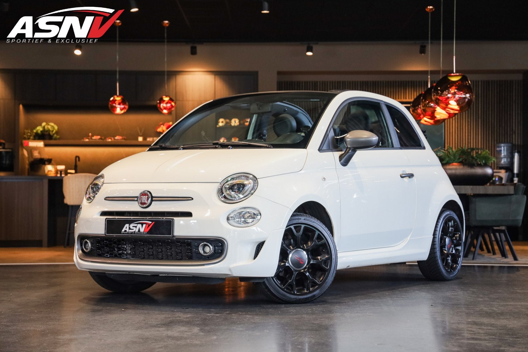 Fiat 500 S 1.2 Lounge Cabriolet, 69 PK, Cruise/Control, Spor, Voorwielaandrijving, Gebruikt, 4 cilinders, Cabriolet