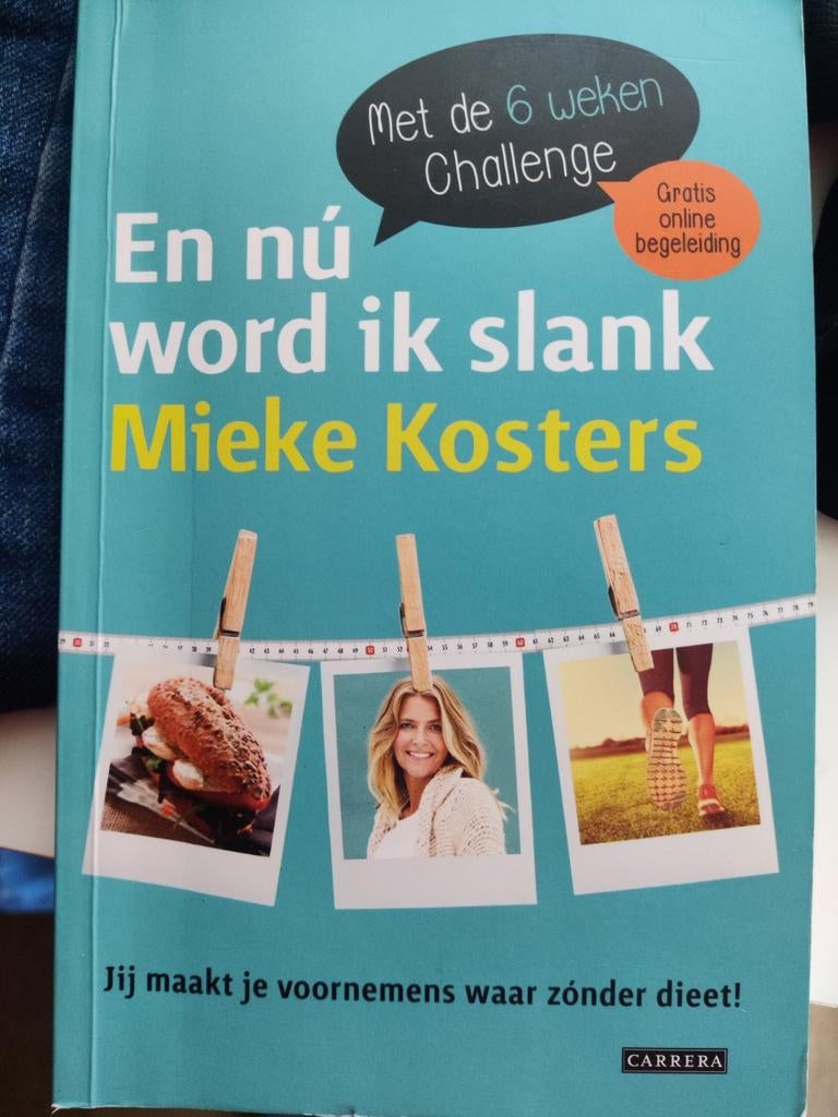 En nu word ik slank, Mieke Kosters, Ophalen of Verzenden, Zo goed als nieuw, Dieet en Voeding