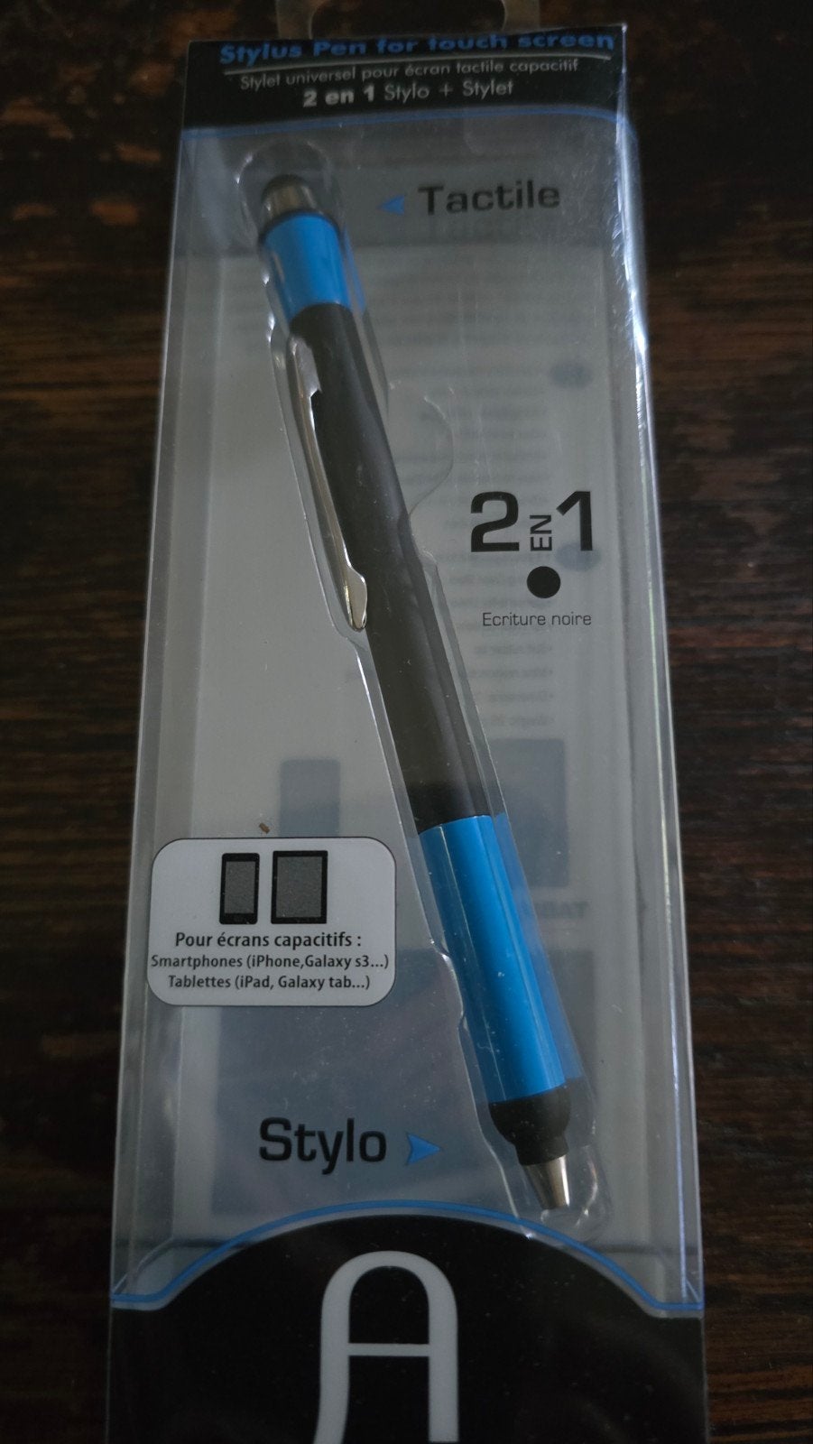 2-in-1 Stylus Pen voor touchscreen en balpen - Nieuw 2 stuks, Ophalen of Verzenden, Nieuw
