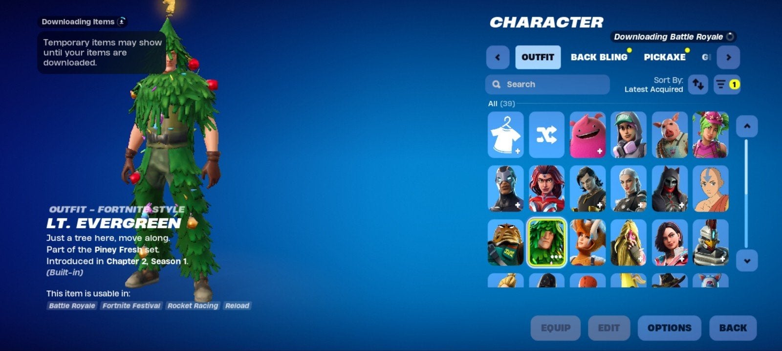 og fornite account, Eén persoon