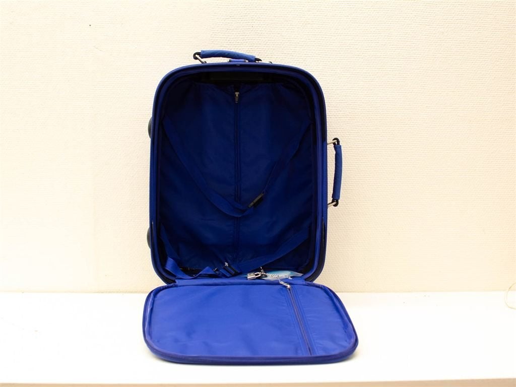 Samsonite trolley/reiskoffer 30570, Wieltjes, Overige materialen, Gebruikt, Ophalen of Verzenden