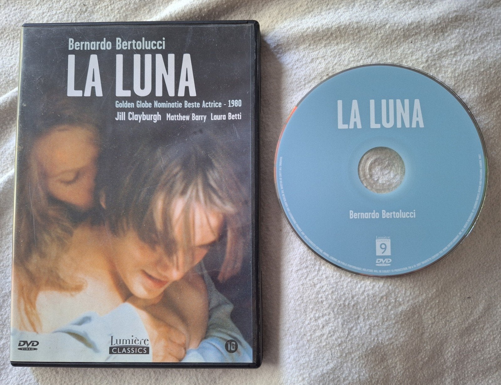 La Luna ( Bertolucci ) met Clayburgh, Barry, Betti, Cd's en Dvd's, Nederlands, Drama, Vanaf 16 jaar, Engels