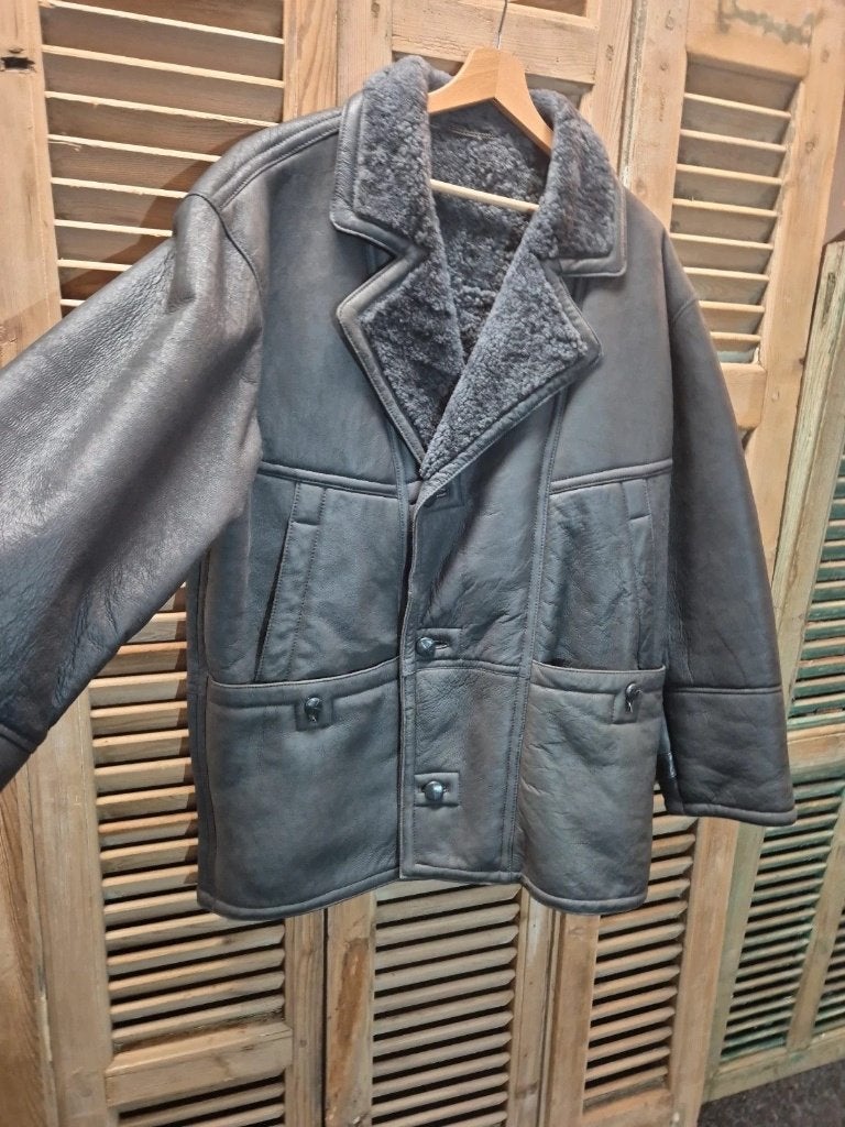 Leren gevoerde lammy coat jas, Kleding | Dames, Djt@dejuistetoon.eu, Ophalen of Verzenden, Zo goed als nieuw, Mon Plaisir 19, Etten-Leur, Netherlands