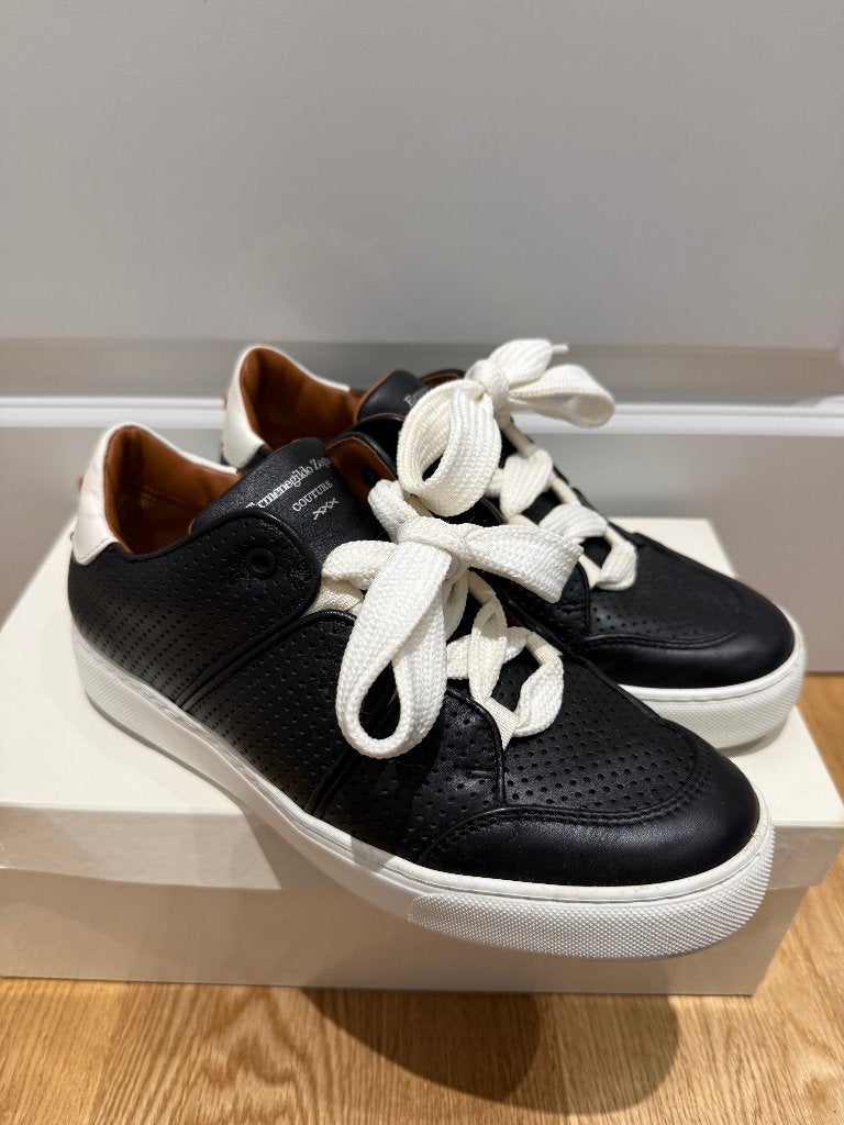 Ermenegildo Zegna Sneakers | UK 6 | (291), Ermenegildo Zegna, Verzenden, Zwart, Sneakers of Gympen